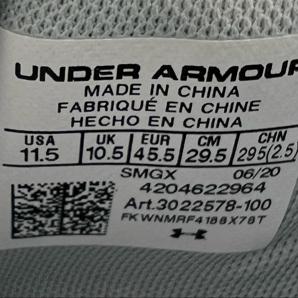 Under Armour Curry 6 Masters Spikeless Golf Shoes main image 4